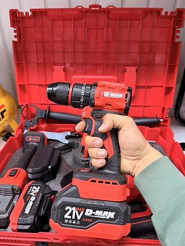 куплю перфоратор: Аккумуляторный набор инструментов D-MAX 21V (в кейсе) Комплектация: - — 5