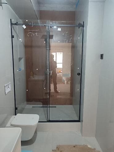 стеклобой: 🚿 Душевые перегородки из закаленного стекла 8 мм купить по низким — 10