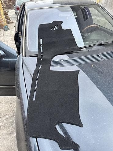 crv 2: Ворсовые Накидка на панель Mercedes-Benz, цвет - Черный, Б/у, Самовывоз — 8