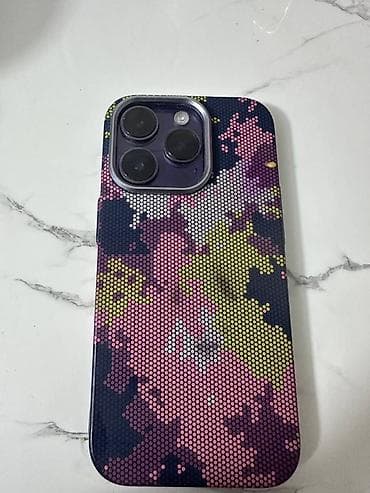 редми нот 12 с: IPhone 14 Pro, Deep Purple, Чехол — 1