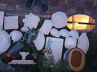 чон: Боз үйлөрдү ижаралоо, Каркасы Жыгач, 75 баш, Казан, Идиш-аяк, Полу менен — 8