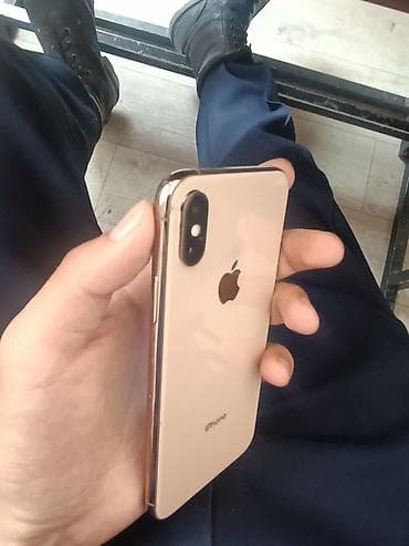 iphone ce: IPhone Xs, Б/у, 256 ГБ, Золотой, 68 % — 3