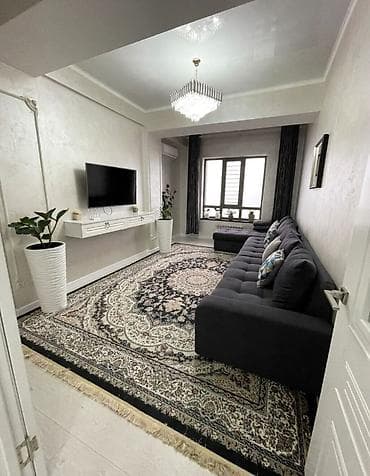 2 room flat: 2 комнаты, 69 м², Элитка, 12 этаж, Евроремонт — 10