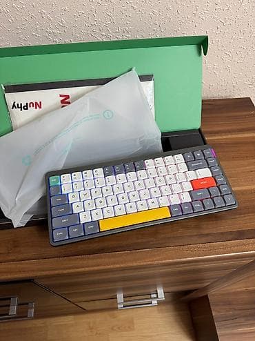 NuPhy Air75 Switch Option: Blue 2.0 B Frame Color: Space Grey MFG