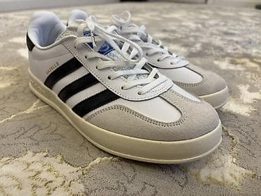 Мужские кроссовки, 43, Adidas, Новый, цвет - Белый, Бесплатная доставка