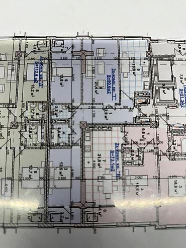 Квартиры: 3 комнаты, 90 м², Элитка, 9 этаж, Готовая ПСО (под самоотделку) — 2