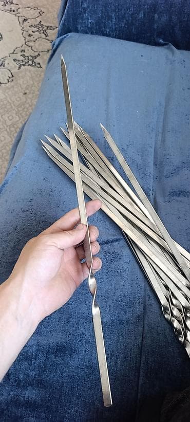 куры для гриля: Шампуры для мангала из нержавеющей стали.Новые. В наличии 20 шт. Длина — 1