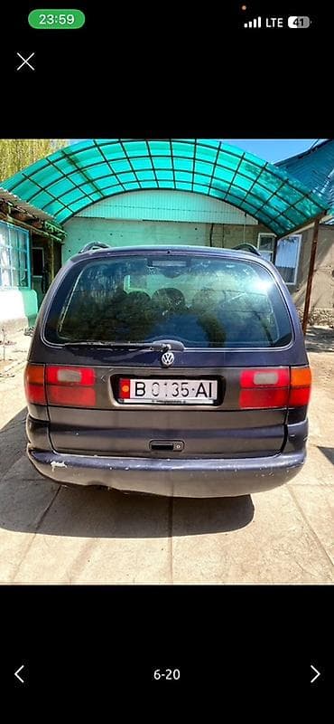 фольсваген: Volkswagen Sharan: 2000 г., 2 л, Ручные, Бензин, Минивэн — 6