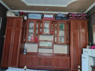 комод пеленальный столик: Гарнитур для зала, Б/у, ДСП, Самовывоз, цвет - Коричневый — 1