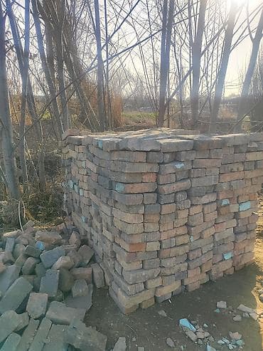 тратуарные плитки: Самовывоз! выйдет где то 500 кирпичей. цена договорная — 4