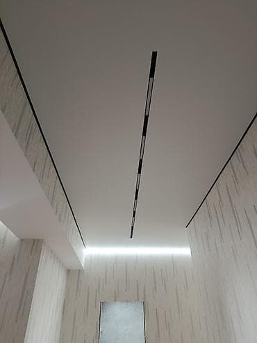 натижной паталки ош: Керме шыптар Жылтырак, Жылтырабаган, 3D потолоктор Кепилдиги, Акысыз консультация, Акысыз ченөө — 6