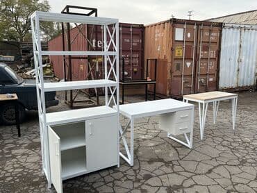 столы стулья офисные: Комплект офисной мебели, Новый, Стол, Стул, Металл, Платная доставка, Самовывоз — 53