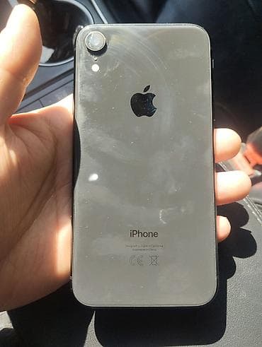 IPhone Xr, Б/у, 128 ГБ, Чехол