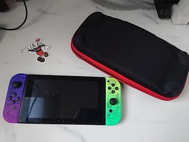 switch oled: Продаю Nintendo Switch с новыми джойконами + чехол и флешка на 256гб — 5