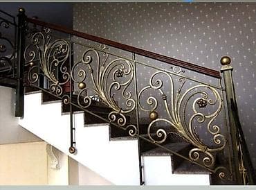 ска: Изготовление перил Материал: Кованное железо, Наружные — 1