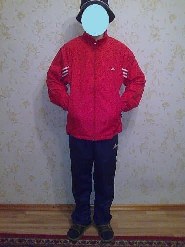 брендовые мужские спортивные костюмы из турции: Adidas Красный Фабричный классика. 46 р. на рост 175 см. Размер М — 1