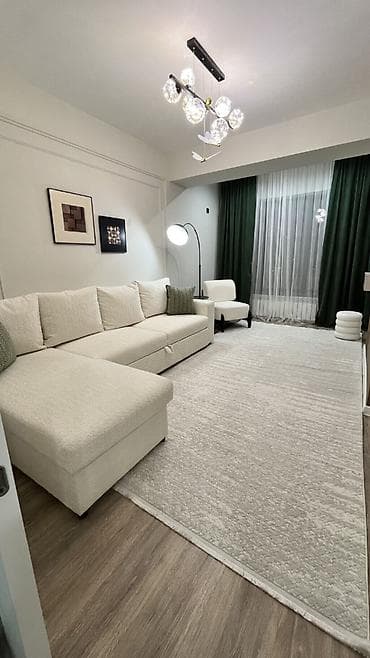 seven development: 1 комната, 41 м², Дордой Моторс рынок Элитка, 8 этаж, Дизайнерский ремонт — 1