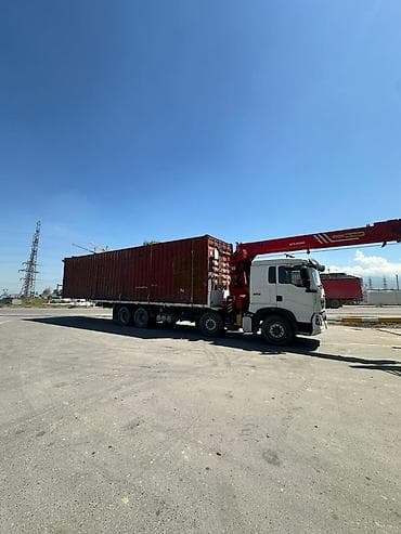 Услуги манипулятора с длинномером/полуприцепом для перевозки и