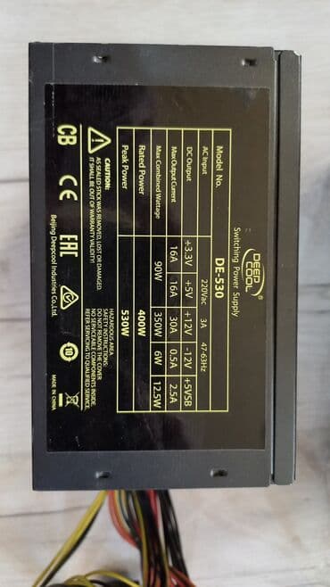 блоки питания deepcool: Блок питания, Б/у — 1