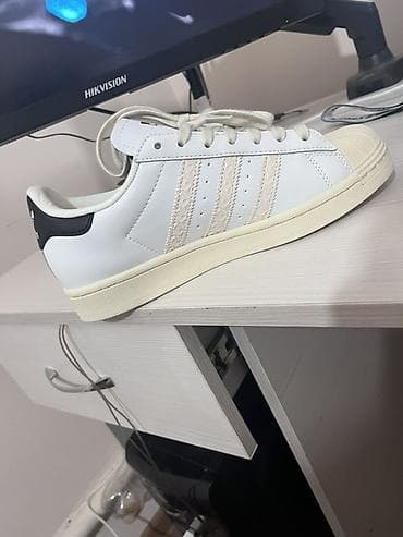 адидас суперстар: Мужские кроссовки, 40.5, Adidas Originals, Новый, цвет - Белый — 5