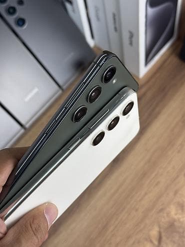 deco e4: Samsung Galaxy S23, Б/у, 256 ГБ, цвет - Белый, 1 SIM, eSIM — 4