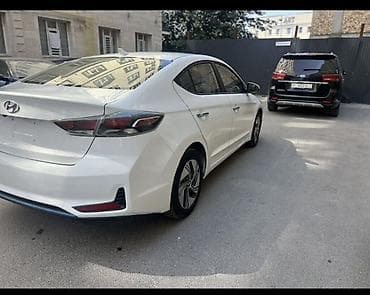 электр авто: Hyundai Elantra: 2020 г., 1.6 л, Автомат, Гибрид, Седан — 4