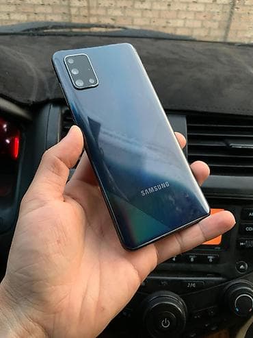 тестор: Samsung Galaxy A71, Б/у, 128 ГБ, цвет - Синий, 2 SIM — 2