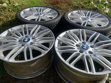 зимние шины на ниву 21214: Литые Диски R 18 BMW, Комплект, отверстий - 5, Б/у — 5