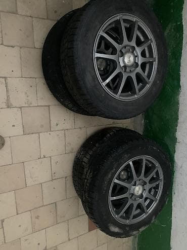 зимние шины 18575 r16: Комплект из 4 колес в сборе: литые диски + зимние шины. Диски: - — 3