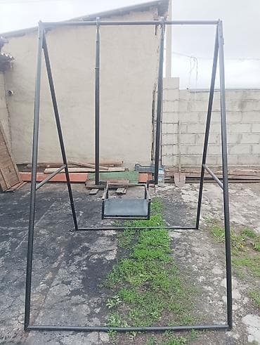 люлька бешик: Бакча селкинчеги Металл, Жөлөнгүчү менен, Чатырсыз — 1