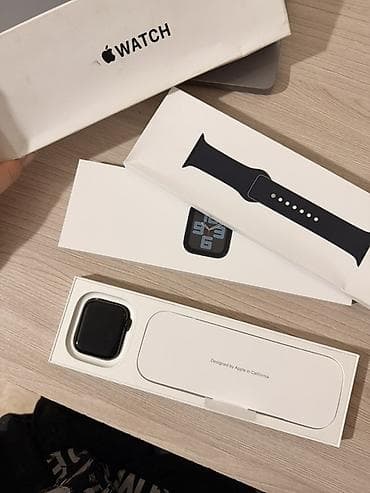 helio strap: Apple Watch SE 2023, 44 мм, алюминий, цвет Midnight (черный) — 2