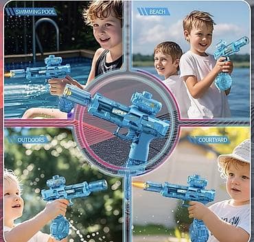 мини квадратцикл: Игрушечный водяной пистолет с «огненным дыханием» - Эффект «дышащего — 2