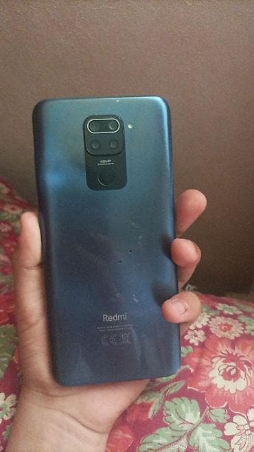 life network system: Redmi, Redmi Note 9, Б/у, 64 ГБ, цвет - Синий — 1