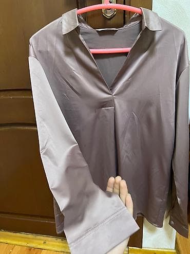 pull bear: Рубашка, Классическая модель, Оверсайз, Турция — 2