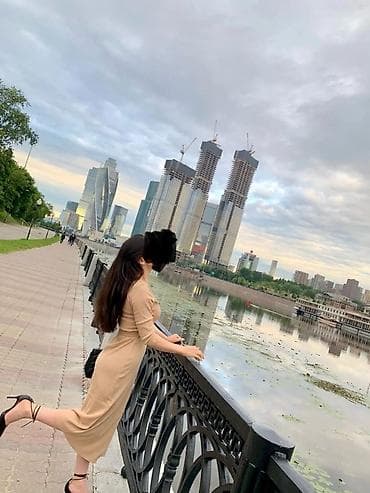 шарф хомут: Повседневное платье, Трикотаж, На запах, XS — 1