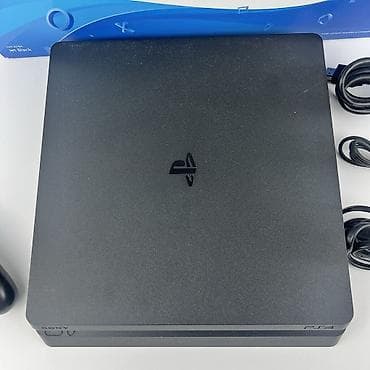 Игровая консоль Sony PlayStation 4 Slim, цвет Jet Black. Основные — 1