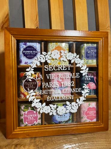 матча чай: Чай в деревянной шкатулке • Подарочная сумка • Деревянный бокс (с — 4