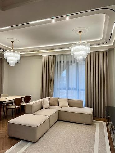 flat osh: 4 комнаты, 134 м², Южная Магистраль Элитка, 13 этаж, Евроремонт — 5
