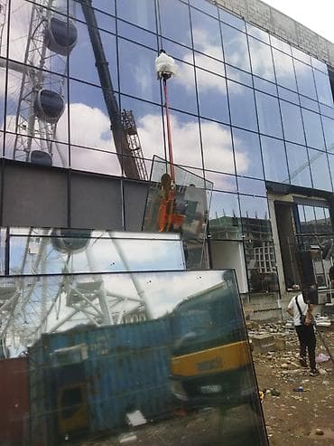 лобовой установка: Стеклянные фасады и витражное остекление под ключ - Панорамные — 1