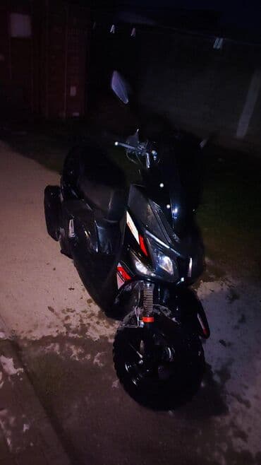 мотоцикл не на ходу: Скутер самурай спорт мотор(черный) Описание и особенности: - Тип — 9