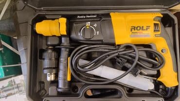 тачка для дома: Перфоратор Рольф фирма два в одном шуруповёрт плюс перфоратор 6 — 1