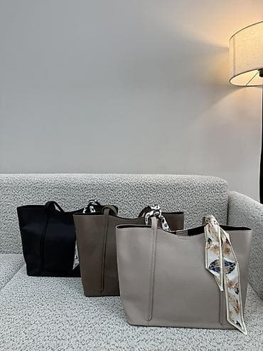 pull and beer: Стильная женская сумка-тоут из мягкой фактурной эко‑кожи — 2