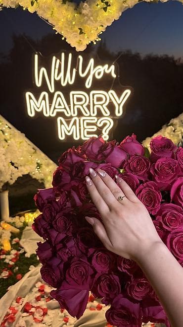 Организация мероприятий: Что входит в Оформление Happy Birthday и Marry Me ✅Большая светящая — 3