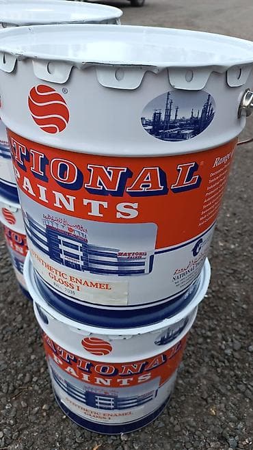 Дом и сад: Эмаль National Paints Synthetic Enamel Gloss I - Тип: синтетическая — 1
