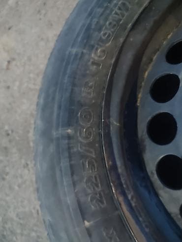 audi a4 b5: Колеса в сборе 225 / 60 / R 16, Всесезонная, Б/у, 1 шт, Легковые, Железные, отверстий - 5 — 2