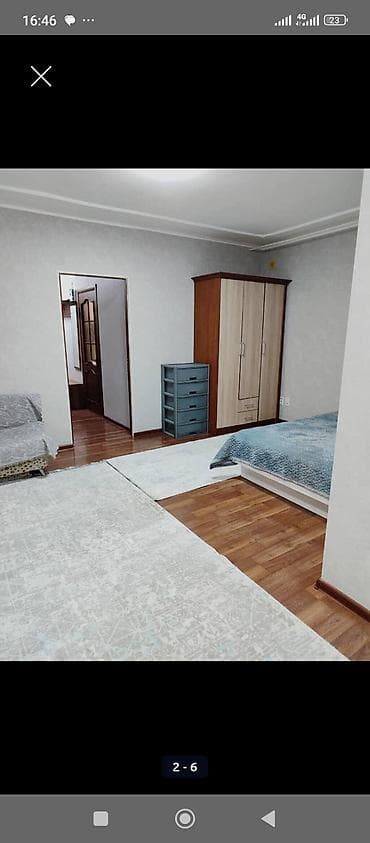 Квартиры: 1 комната, Люкс, элитка, Джал мкр (в т.ч. Верхний, Нижний, Средний), Душевая кабина, Постельное белье, Кондиционер — 1