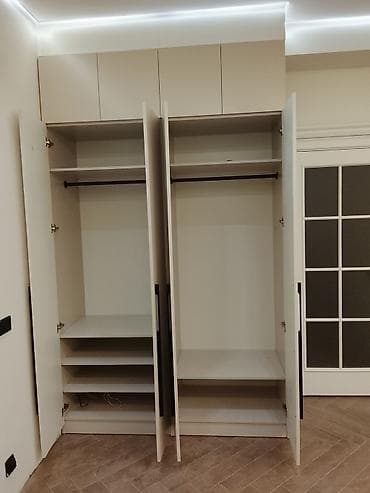 шкафа мужская одежда: Шкаф купе, Встраиваемый — 9