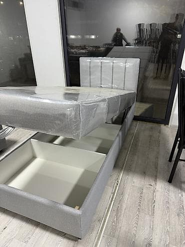 хранение: Односпальная кровать-тахта с подъемным матрасным блоком и большим — 5