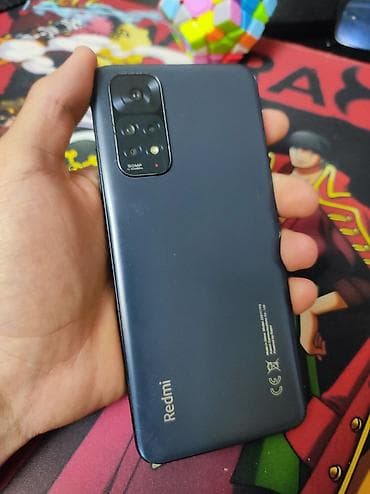 Redmi, Redmi Note 11, Б/у, 128 ГБ, цвет - Серый, 2 SIM at lalafo.kg Redmi, Redmi Note 11, Б/у, 128 ГБ, цвет - Серый, 2 SIM