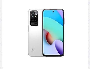 телефон redmi 10c: Redmi, Redmi 10, Б/у, 128 ГБ, цвет - Белый — 1